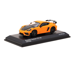 Skala 1/64 Porsche CaymanGT4 RS, Pastel Orange fr Minichamps Lim.Ed 1/1500 pcs