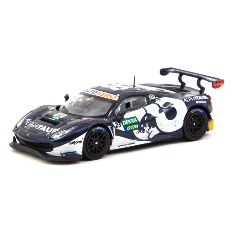 Skala 1/64 Ferrari 488 GT3 DTM 2021 Nürburgring #23 f TARMAC Works/IXO