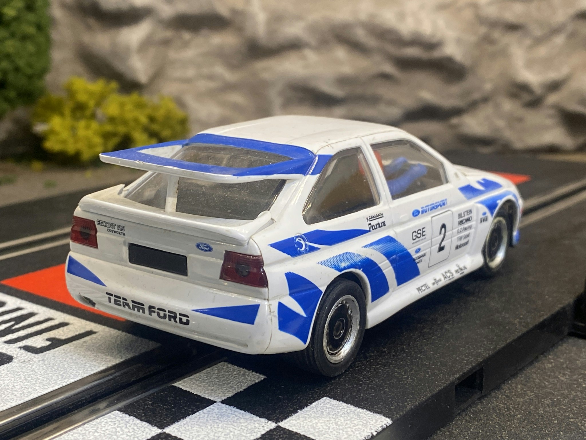 Skala 1/32 Used Analoge slotcar: Ford Escort RS Cosworth fr Scalextric