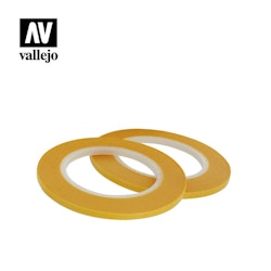 Vallejo Precision Masking Tape 3mm x 18m - twin pack T07004