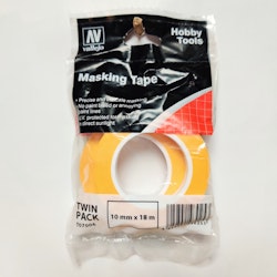 Vallejo Precision Masking Tape 10mm x 18m - twin pack T07006