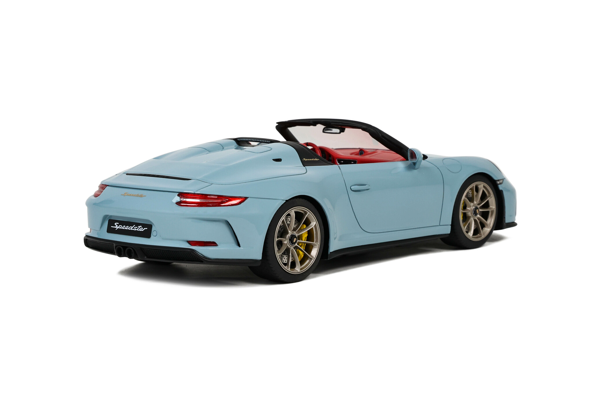 Skala 1/18 Porsche 911 (991.2) Speedster Blue 2019 (GT408) fr GT Spirit