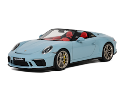 Skala 1/18 Porsche 911 (991.2) Speedster Blue 2019 (GT408) fr GT Spirit