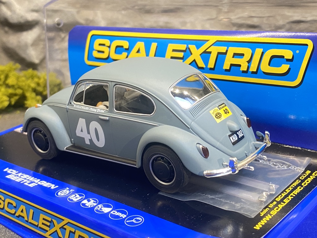 Skala 1/32 An. Slotcar - Volkswagen Beetle, Safari Rally 62' fr Scalextric (Tommy Fjastad)