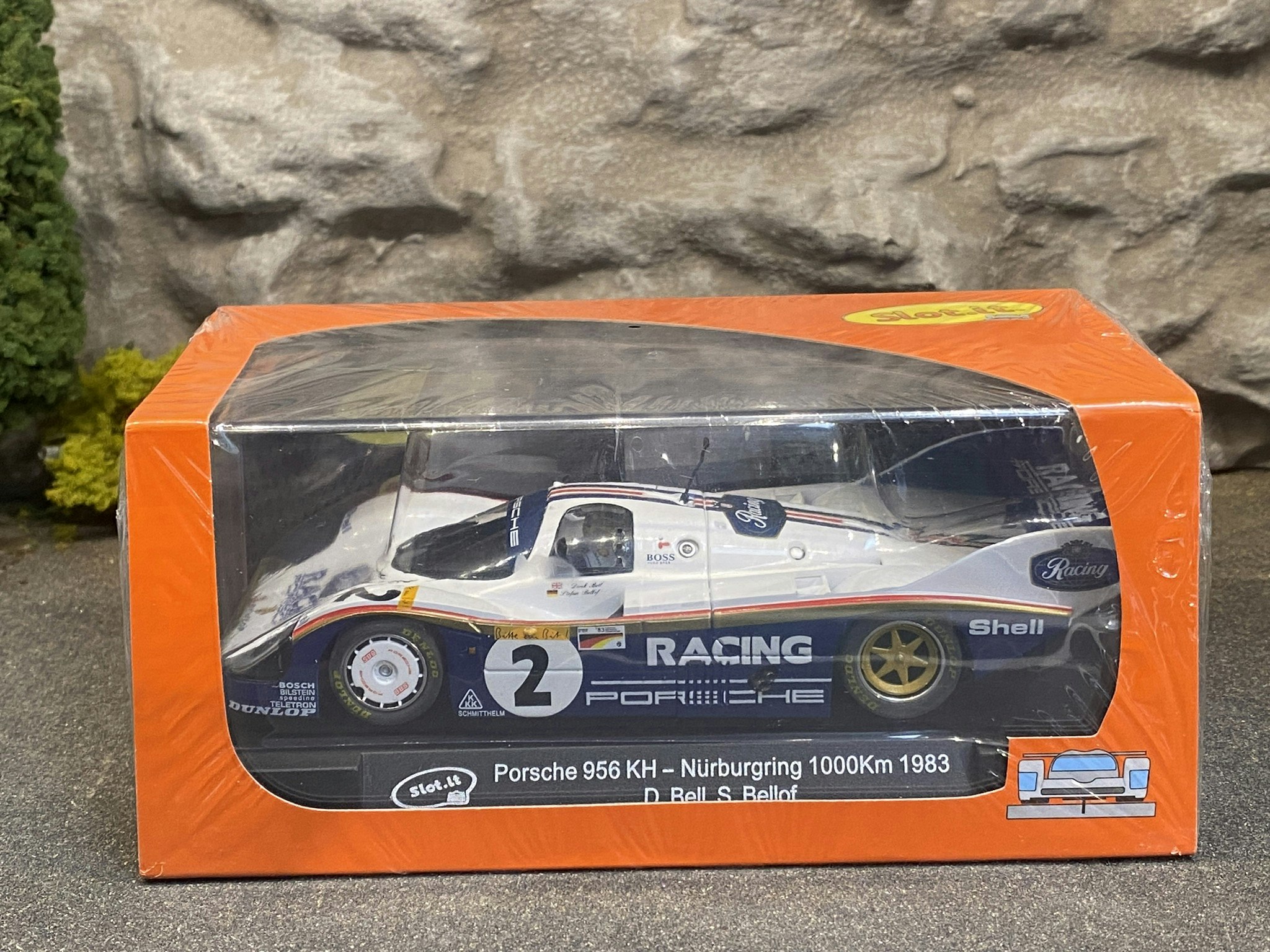 Skala 1/32 Slot.it An. slot car: Porsche 956 KH Nurnbr. 1000km 83' CA09g