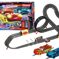 Skala 1/43 Analog racetrack Carrera GO: Disney·Pixar Cars - Glow Racers