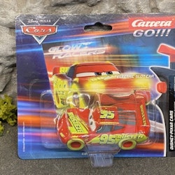 Skala 1/43 Analogue slotcar fr Carrera GO: Lightning McQueen - Glow Racers