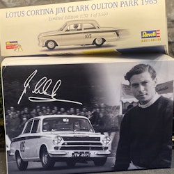 Skala 1/32 An. Slotcar fr Revell: Lotus Cortina, Jim Clark Oulton Park 65'