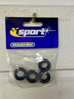 Skala 1/32 Scalextric Sport - W9939 Tyres w pattern - 4-pack
