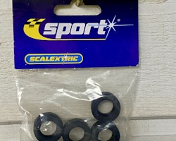 Skala 1/32 Scalextric Sport - W9939 Tyres w pattern - 4-pack