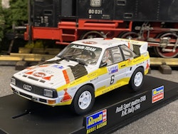Skala 1/32 An. Slotcar fr Revell: Audi Sport Quattro SWB, RAC Rally 1984