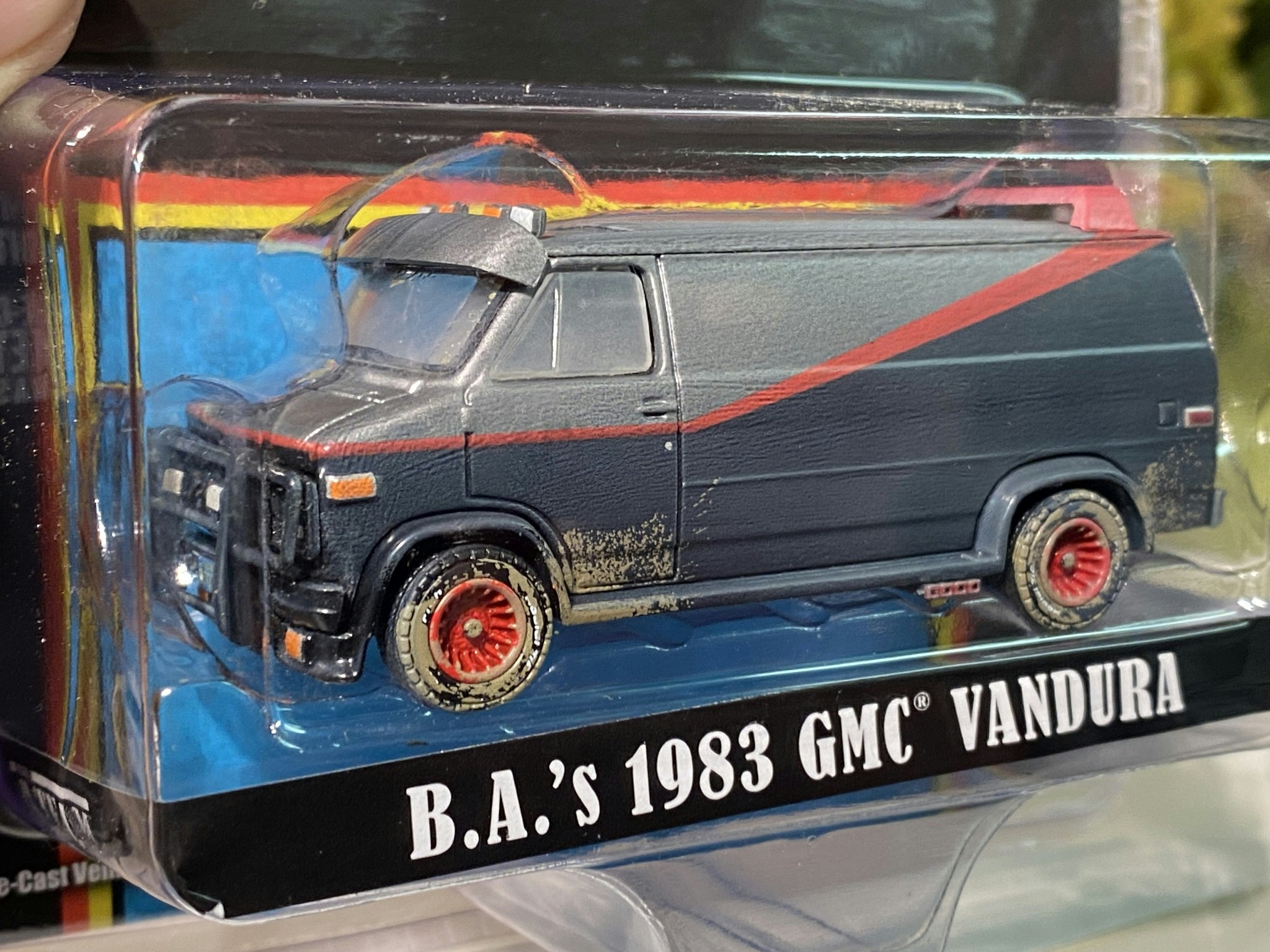 Skala 1/64 The A-Team- B.A's 1983 GMC Vandura fr Greenlight Hollywood