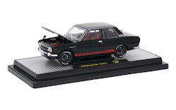 Skala 1/24: Auto-Japan - 1970 Datsun 510, Black fr M2