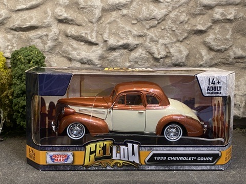 Skala 1/24: Chevrolet Coupe 1939 fr MotorMax "Get Low"