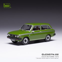 Skala 1/43 VOLVO 66 Kombi 1975, Moss green fr IXO Models