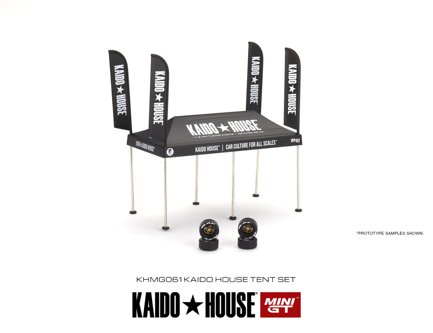 Skala 1/64 Figures - Kaido House Tent V1 KHMG061 fr Mini GT