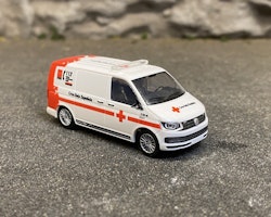 Skala 1/87 - Volkswagen T6 Cruz Roja Espaniola (Ambulance) fr Rietze