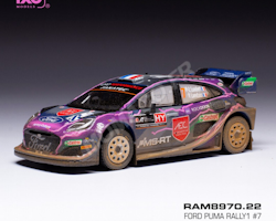 Skala 1/43 Ford Puma Rally1 #7 Loubet/Landais Acropolis 22 fr IXO Models