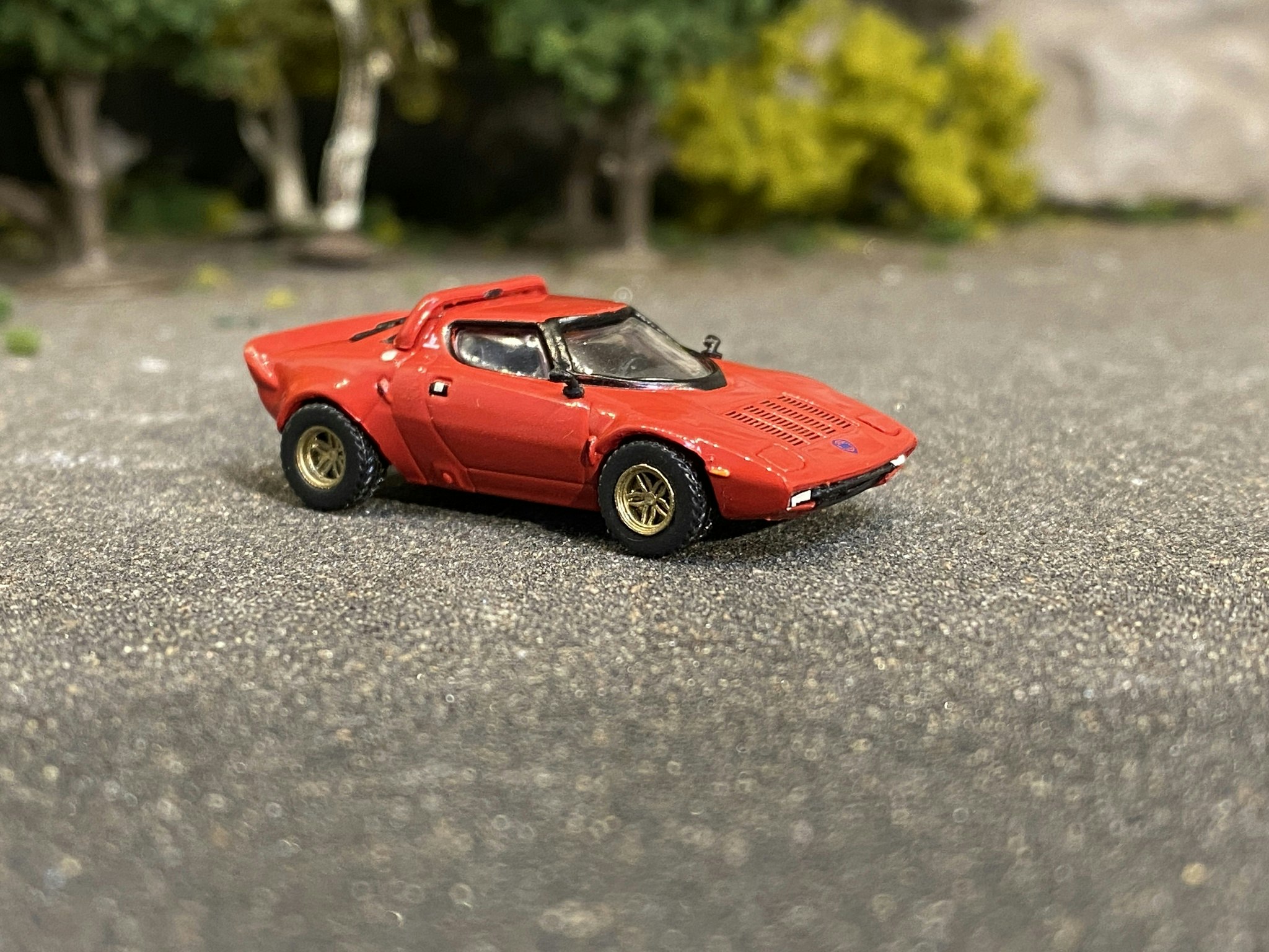 Skala 1/87 - Lancia Stratos HF, Red fr Brekina