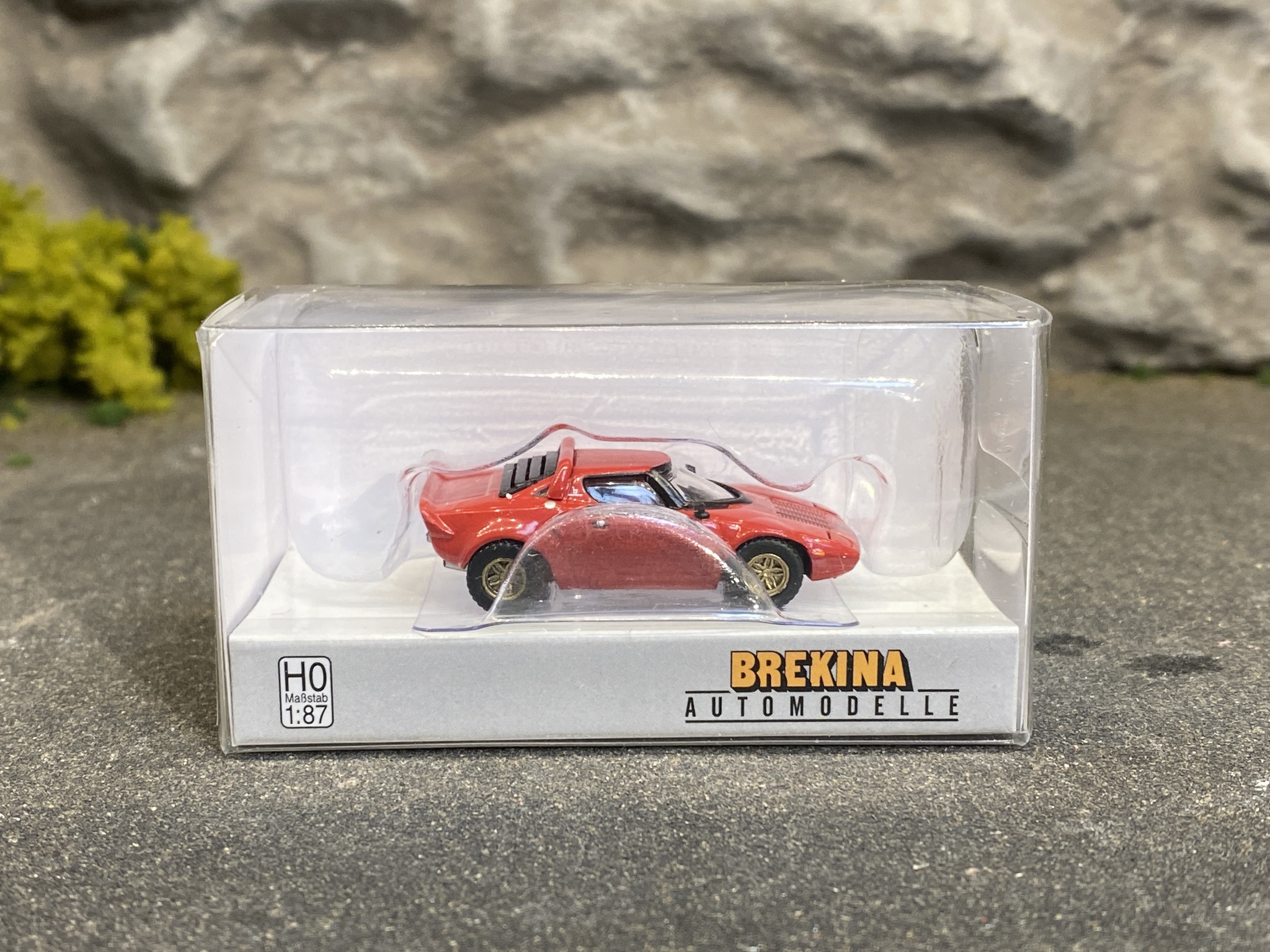 Skala 1/87 - Lancia Stratos HF, Red fr Brekina