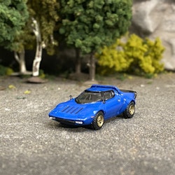 Skala 1/87 - Lancia Stratos HF, Blue fr Brekina