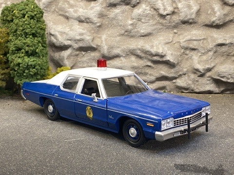 Skala 1/24 Dodge Monaco 75' Kansas Highway Patrol fr Greenlight