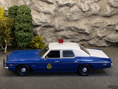 Skala 1/24 Dodge Monaco 75' Kansas Highway Patrol fr Greenlight