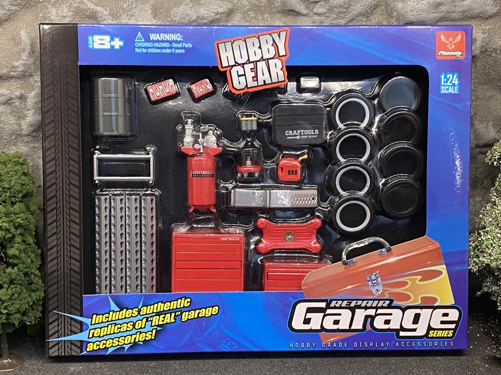 Skala 1/24 Repair Garage Series fr Hobby Gear