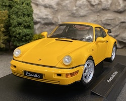 Skala 1/18 Porsche 964 Turbo, Yellow fr Nex/Welly