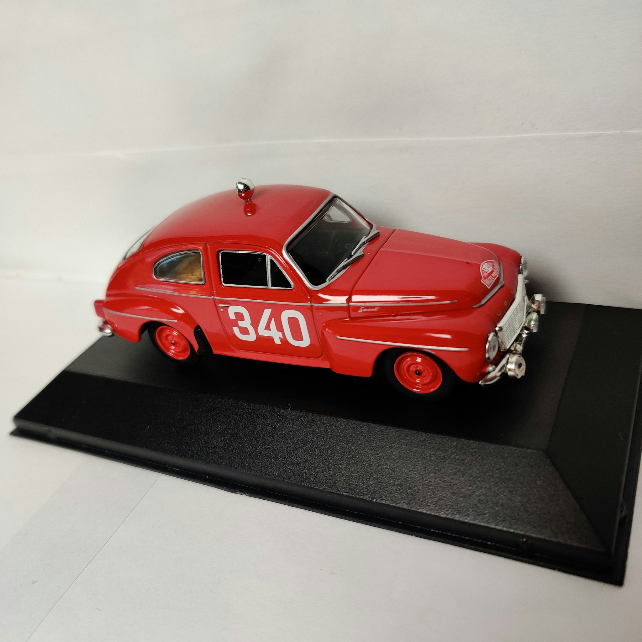 Skala 1/43, 1962 Volvo PV544 #340 Monte Carlo fr Atlas Editions