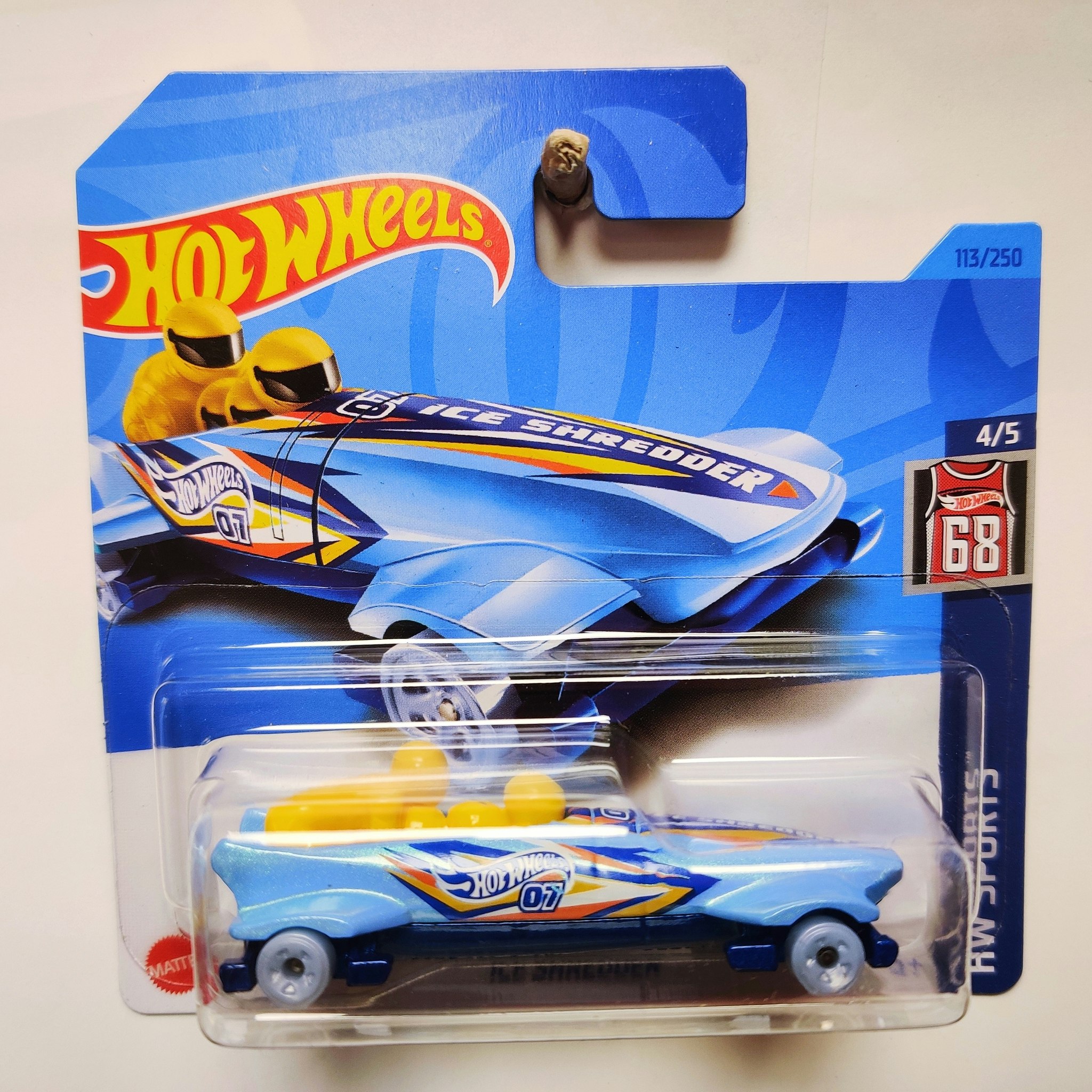 Skala 1/64, Hot Wheels "HW SPORTS": Ice Shredder, blå/blue