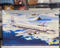 Skala 1/72 Douglas DC-6B Super Cloudmaster, Plastic building kit fr Heller