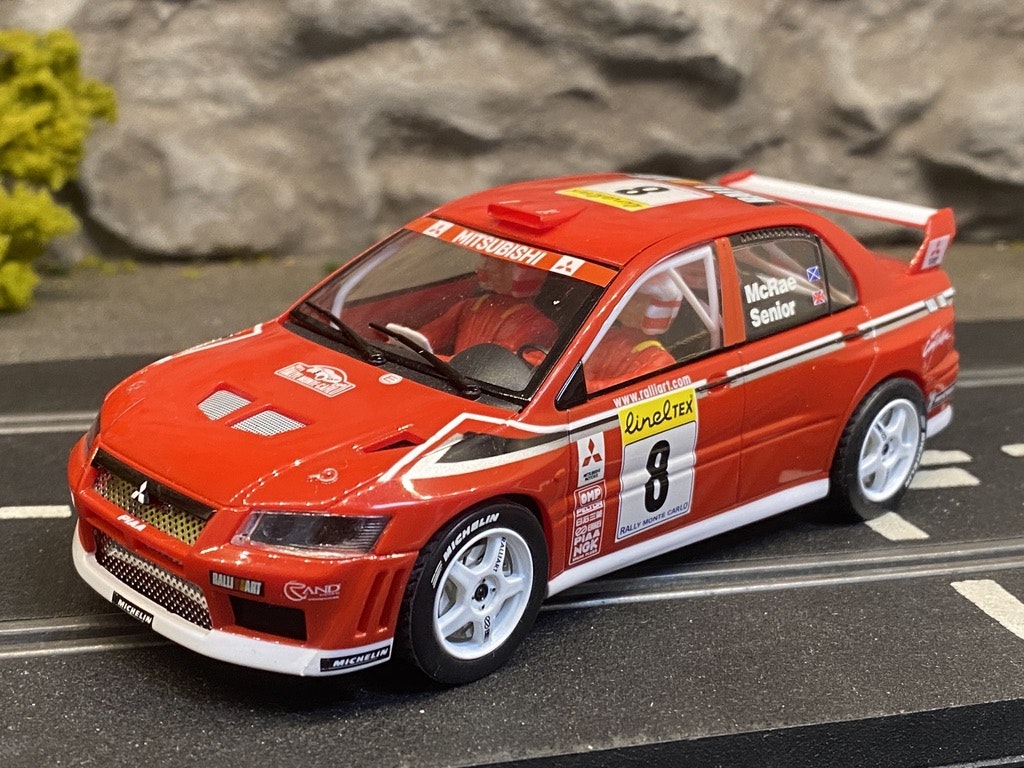 Skala 1/32 An. Slotcar - Mitsubishi Lancer Evo 7 WRC #8 fr Scalextric