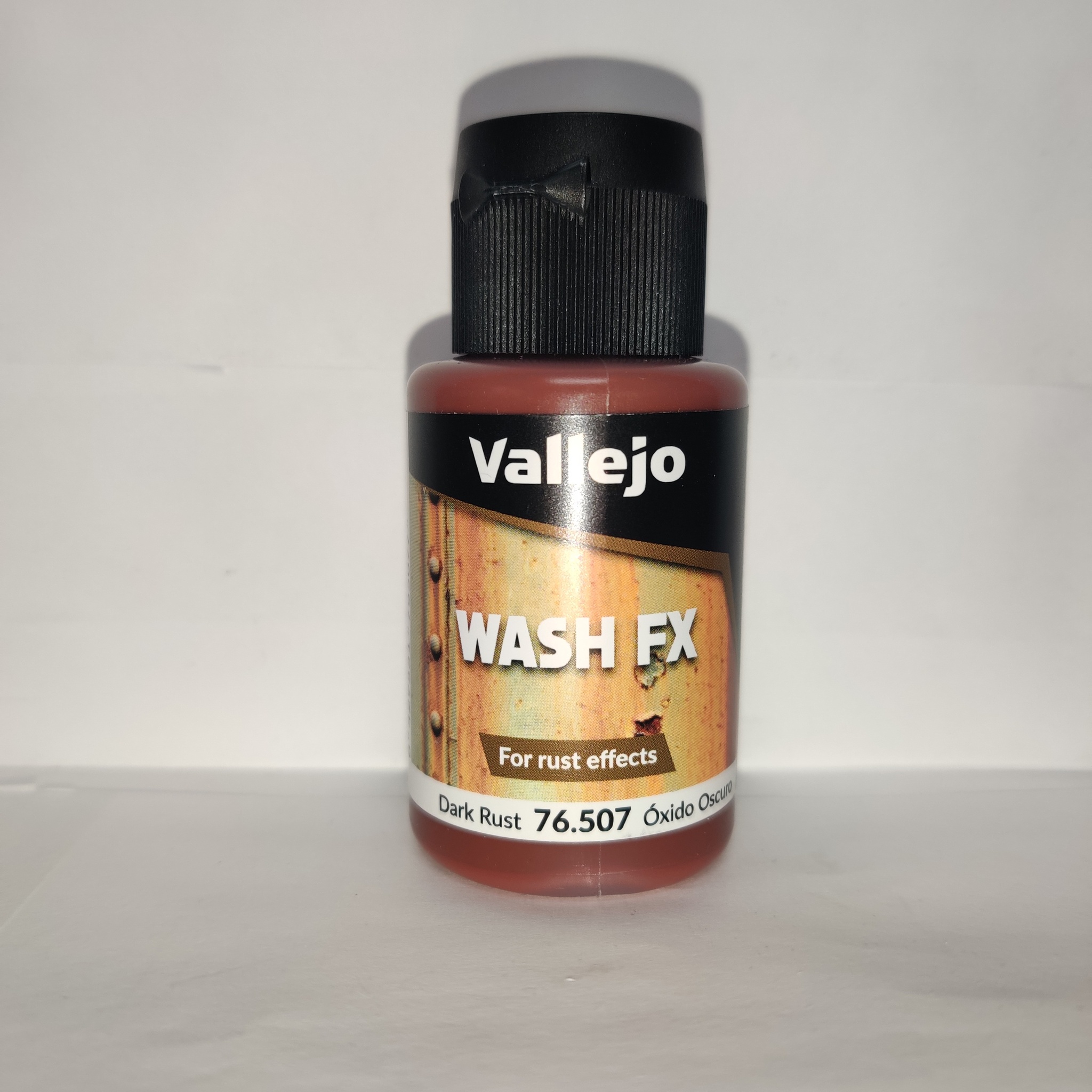 Vallejo Wash FX 35ml Dark Rust for rust effect, 76507