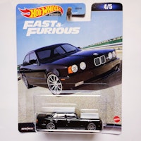 Skala 1/64 Hot Wheels Premium "Fast & Furious" BMW M5, 1991
