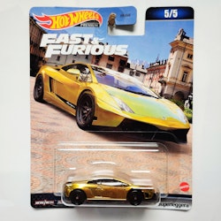 Skala 1/64 Hot Wheels Premium "Fast & Furious" Lamborghini Gallardo LP570-4 Superleggera