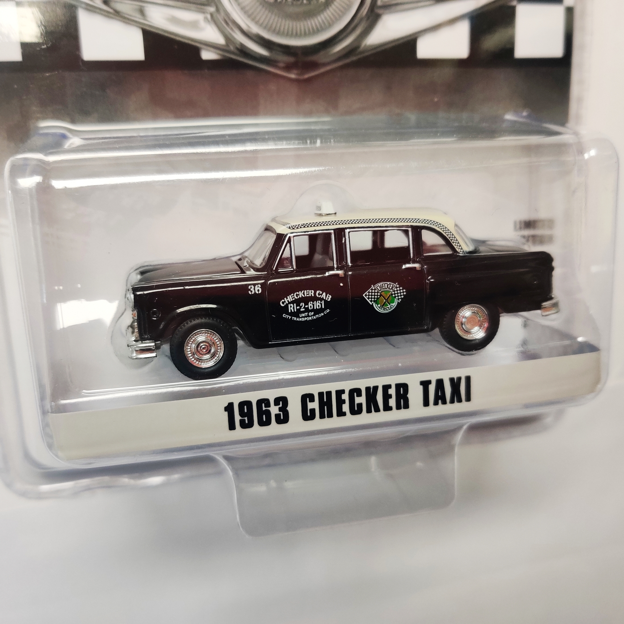 Skala 1/64 Greenlight Excl. Checker TAXI 1963
