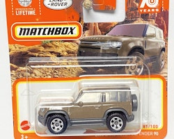 Skala 1/64 Matchbox "70-years" Land Rover Defender 90, 2020
