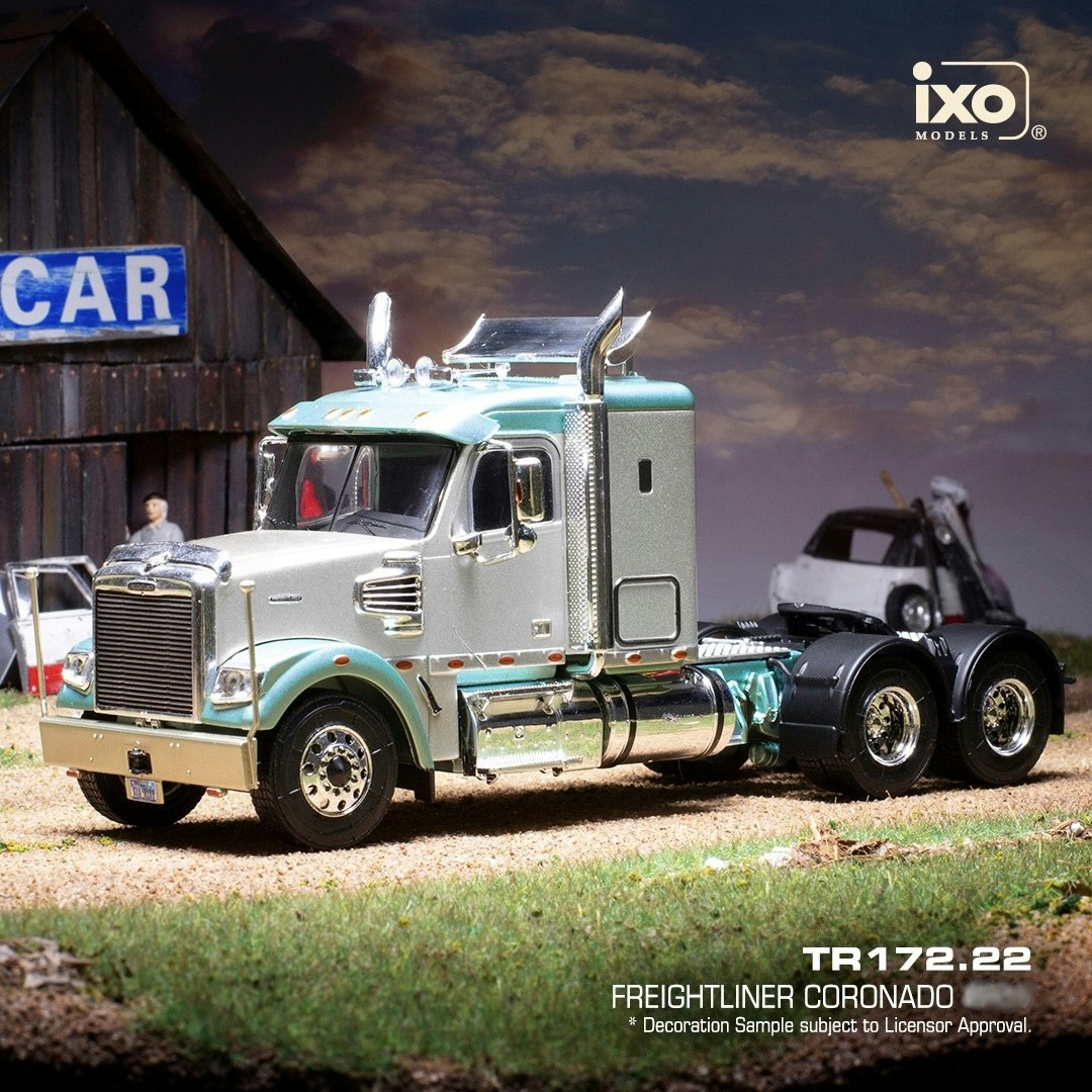 Skala 1/43 NEW! Freightliner Coronado 2012, fr IXO Models