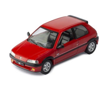Skala 1/43 PEUGEOT 106 XSI LE MANS 1993, Met red fr IXO models