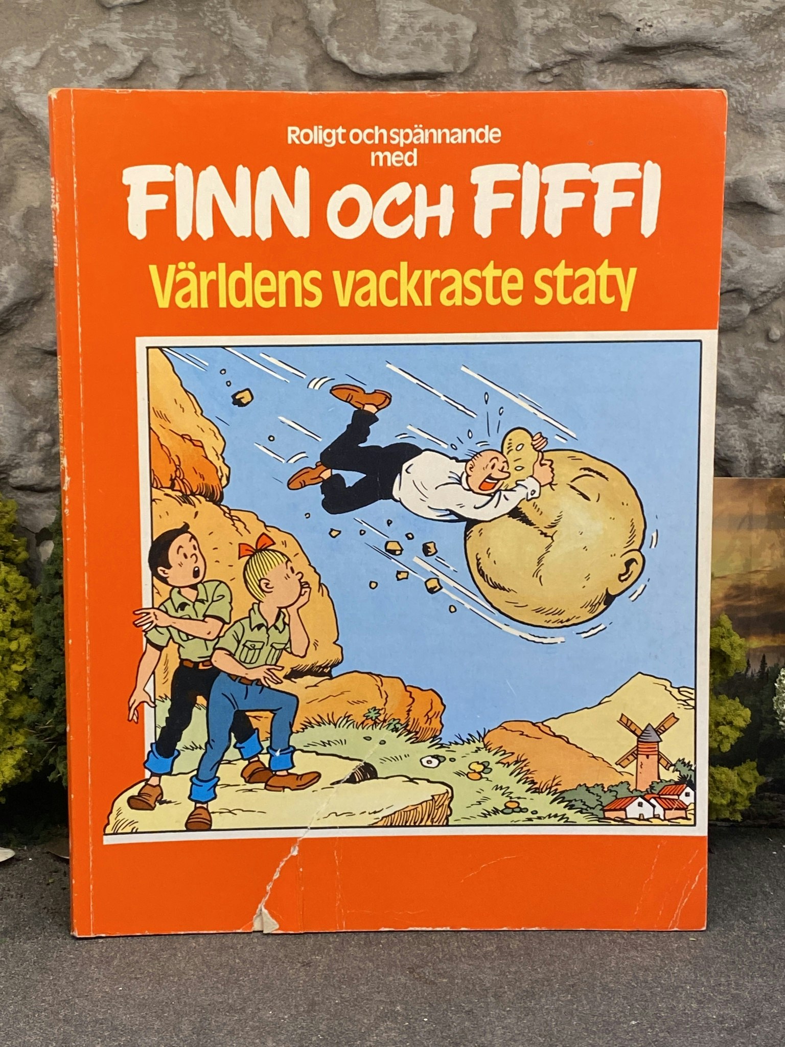 Seriealbum Finn och Fiffi: Världens vackraste staty av Willy Wandersteen