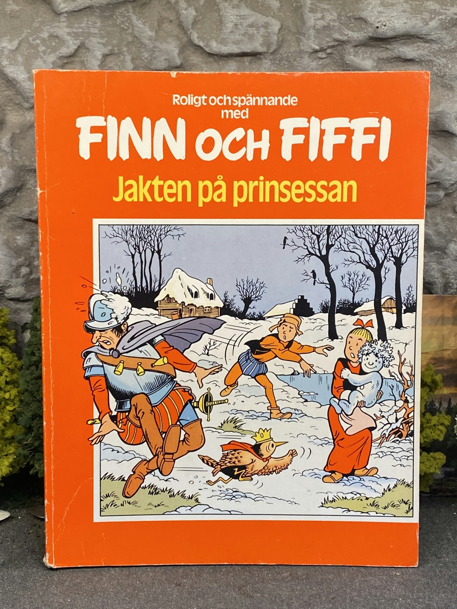 Seriealbum Finn och Fiffi: Jakten på prinsessan av Willy Wandersteen