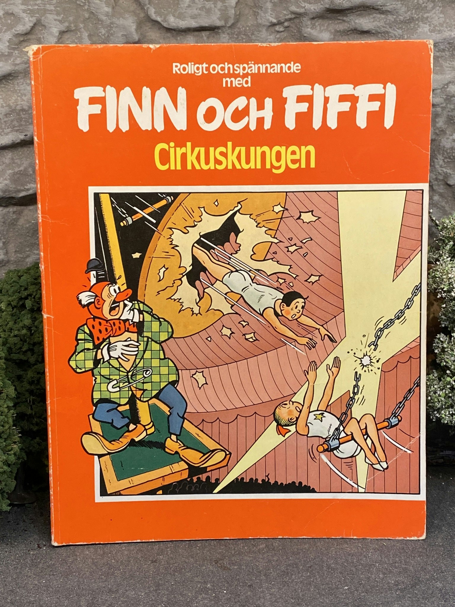 Seriealbum Finn och Fiffi: Cirkuskungen av Willy Wandersteen