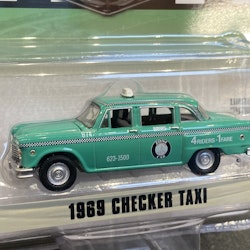 Skala 1/64 Checker Taxi Cab 69' fr Greenlight Exclusive