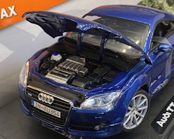 Skala 1/18 Audi TT Coupe, Blue fr MotorMax