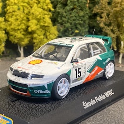Skala 1/32 An. Slotcar - Skoda Fabia WRC #15 fr Scalextric
