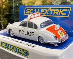Skala 1/32 Analogue Scalextric Slot Car: Jaguar Mk II, Police car