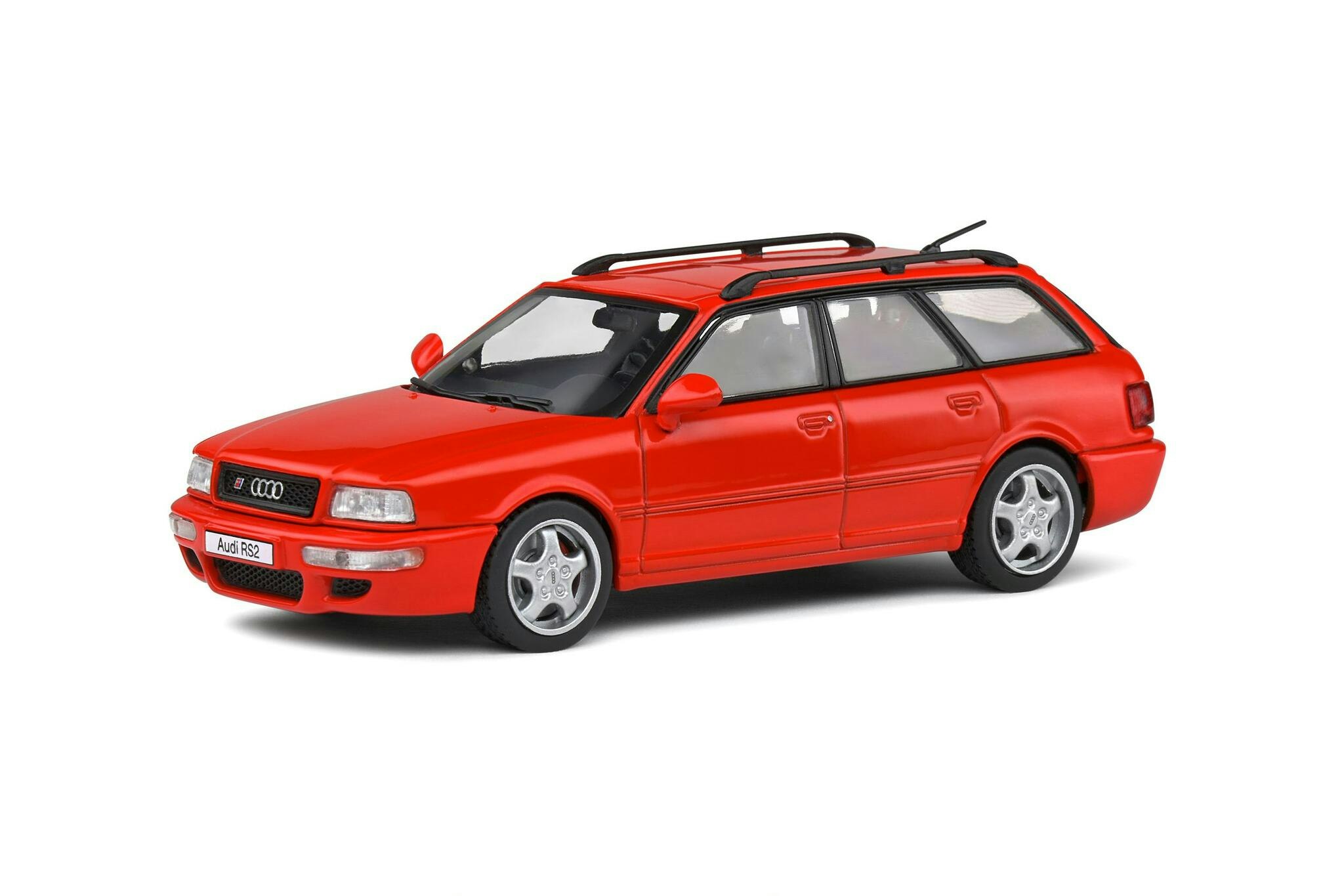 Skala 1/43 Audi Avant RS2 1995, Powered by Porsche, Red fr Solido