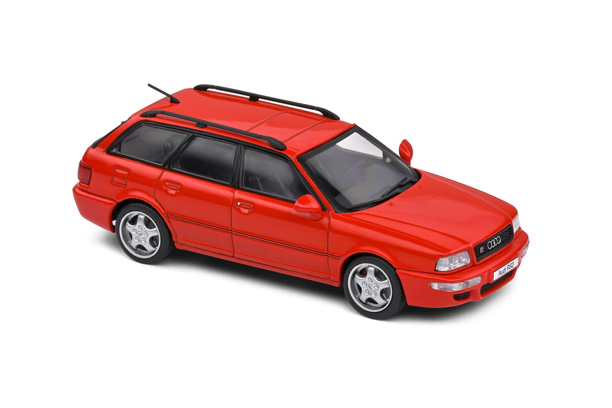 Skala 1/43 Audi Avant RS2 1995, Powered by Porsche, Red fr Solido