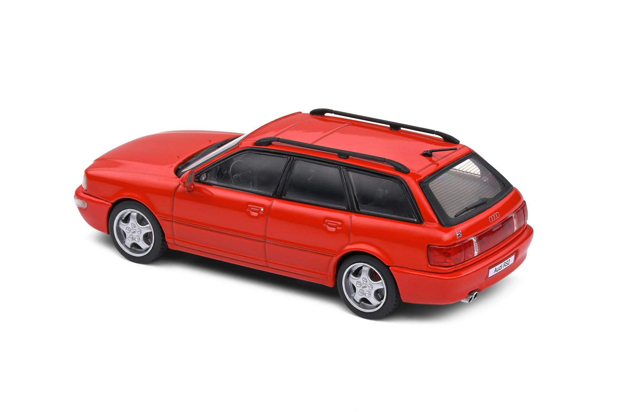 Skala 1/43 Audi Avant RS2 1995, Powered by Porsche, Red fr Solido